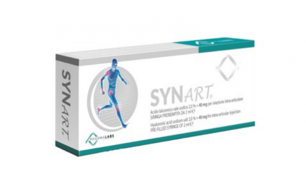 Synart 40 mg 2 ml seringa in cutie de carton