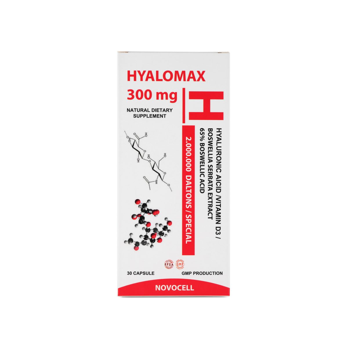 Hyalomax molecula mare 300mg / 30 capsule