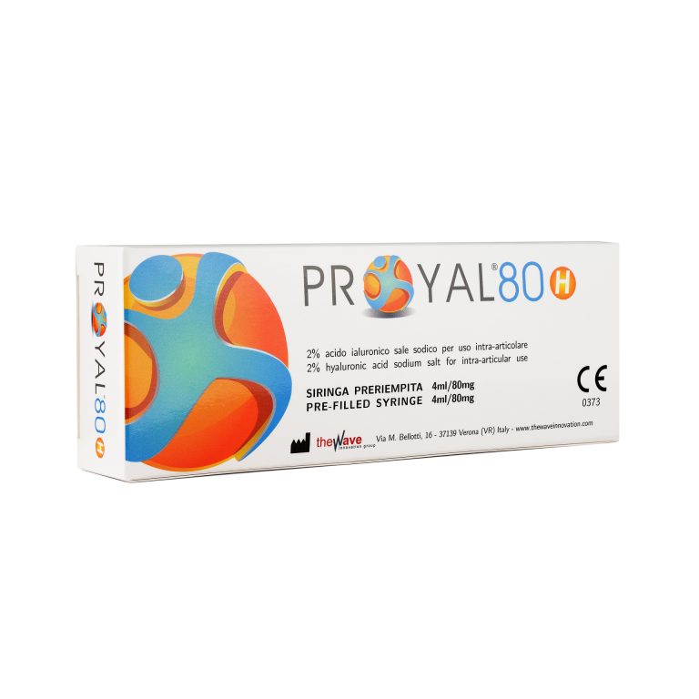 Proyal 80mg/4ml – soluție injectabilă cu acid hialuronic pentru infiltrații
